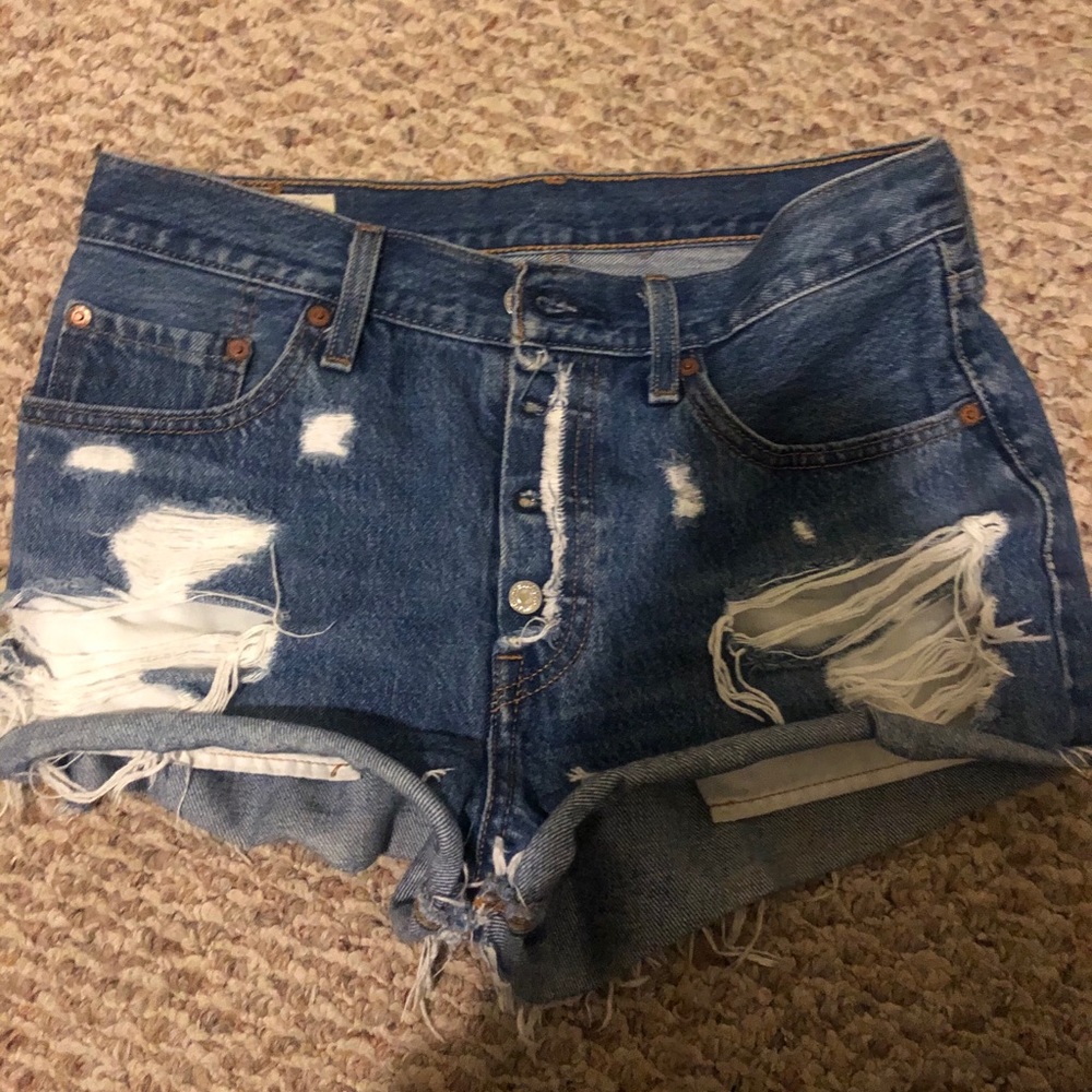 Levi High Waisted Shorts